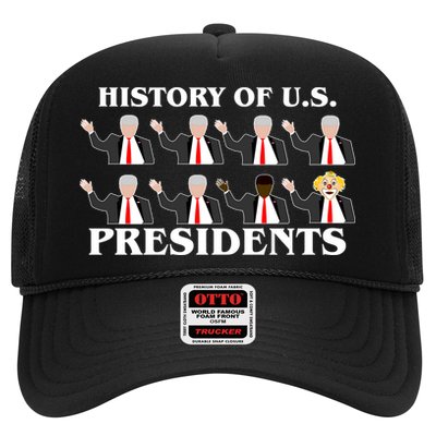 History of U.S. Presidents Anti Trump Clown Trucker Hat