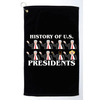 History of U.S. Presidents Anti Trump Clown Platinum Collection Golf Towel