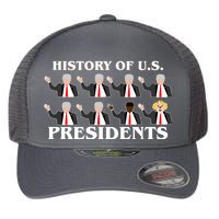 History of U.S. Presidents Anti Trump Clown Flexfit Unipanel Trucker Cap