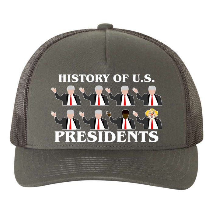 History of U.S. Presidents Anti Trump Clown Yupoong Adult 5-Panel Trucker Hat