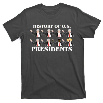 History of U.S. Presidents Anti Trump Clown T-Shirt