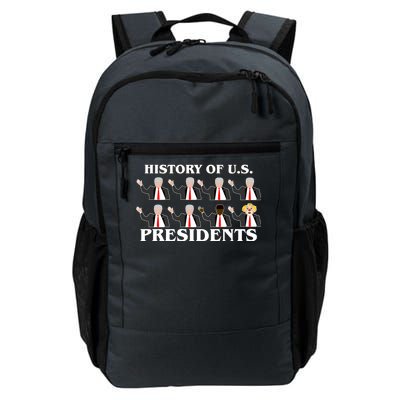 History of U.S. Presidents Anti Trump Clown Daily Commute Backpack