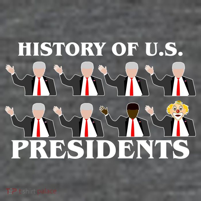 History of U.S. Presidents Anti Trump Clown Flatbill Hat