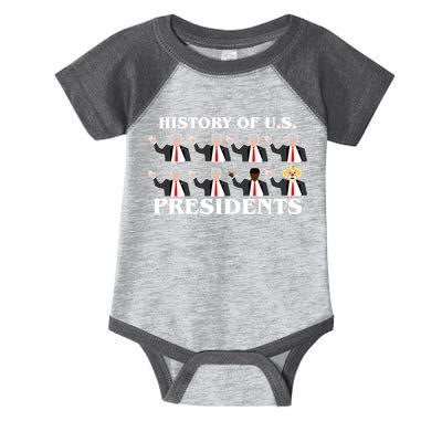 History of U.S. Presidents Anti Trump Clown Infant Baby Jersey Bodysuit