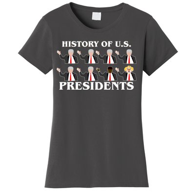 History of U.S. Presidents Anti Trump Clown Women's T-Shirt