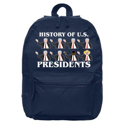 History of U.S. Presidents Anti Trump Clown 16 in Basic Backpack