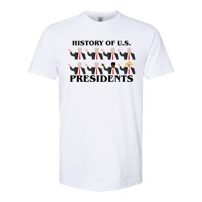 History of U.S. Presidents Anti Trump Clown Softstyle CVC T-Shirt