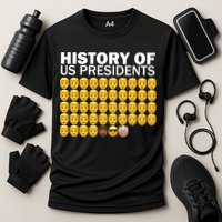 History of US Presidents 46th Clown Pro Republican Cooling Performance Crew T-Shirt