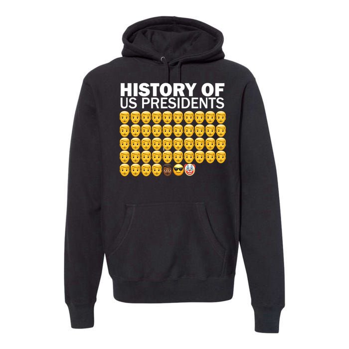 History of US Presidents 46th Clown Pro Republican Premium Hoodie