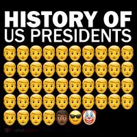 History of US Presidents 46th Clown Pro Republican 16 in Basic Backpack