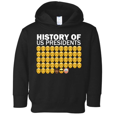History of US Presidents 46th Clown Pro Republican Toddler Hoodie