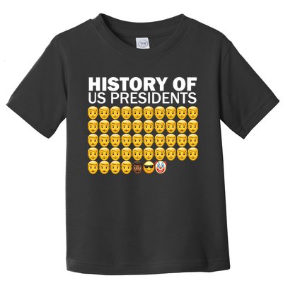 History of US Presidents 46th Clown Pro Republican Toddler T-Shirt