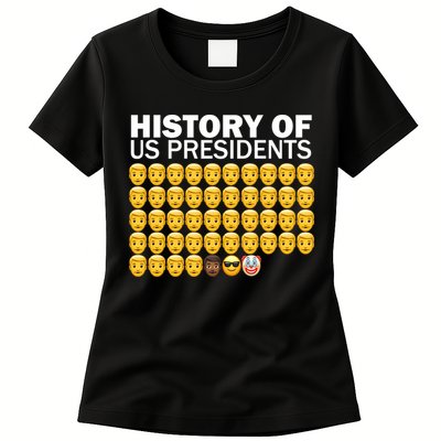 History of US Presidents 46th Clown Pro Republican Womens T-Shirt