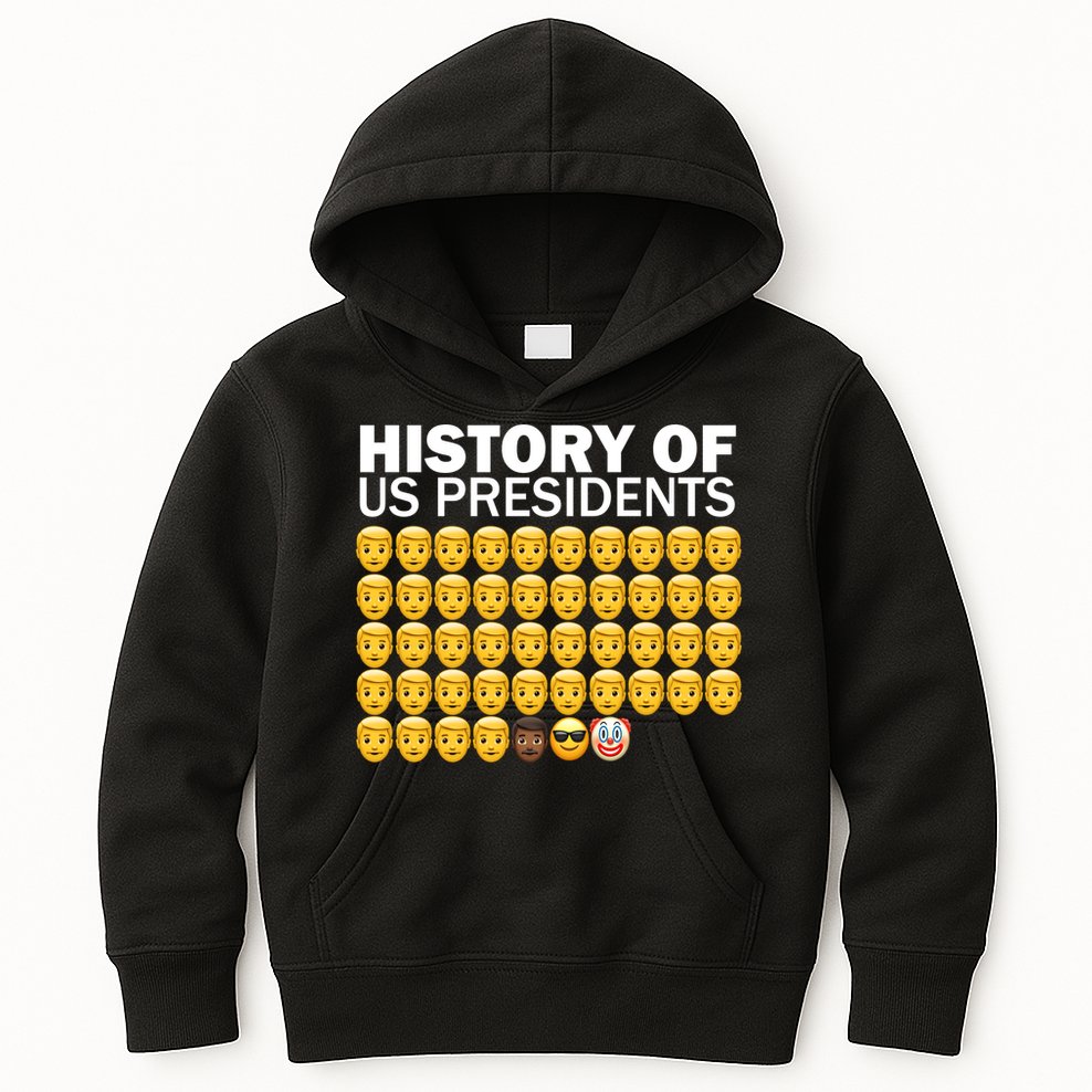 History of US Presidents 46th Clown Pro Republican Kids Hoodie
