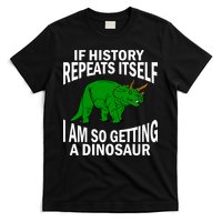 History Repeating Dinosaur T-Shirt