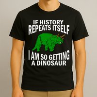 History Repeating Dinosaur T-Shirt