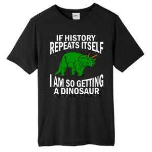 History Repeating Dinosaur Tall Fusion ChromaSoft Performance T-Shirt