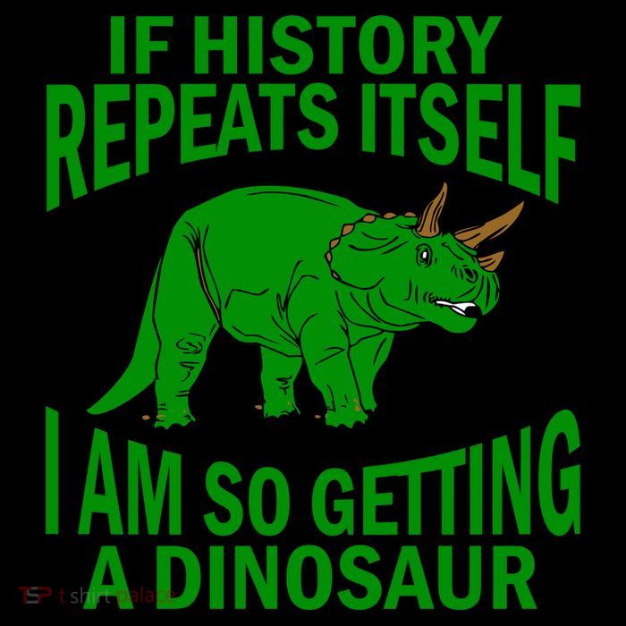 History Repeating Dinosaur Mug