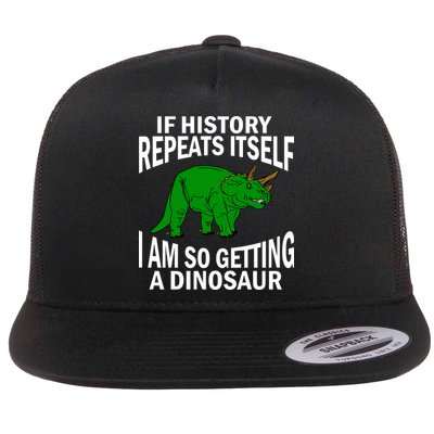 History Repeating Dinosaur Flatbill Hat
