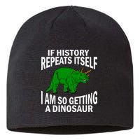 History Repeating Dinosaur Sustainable Beanie