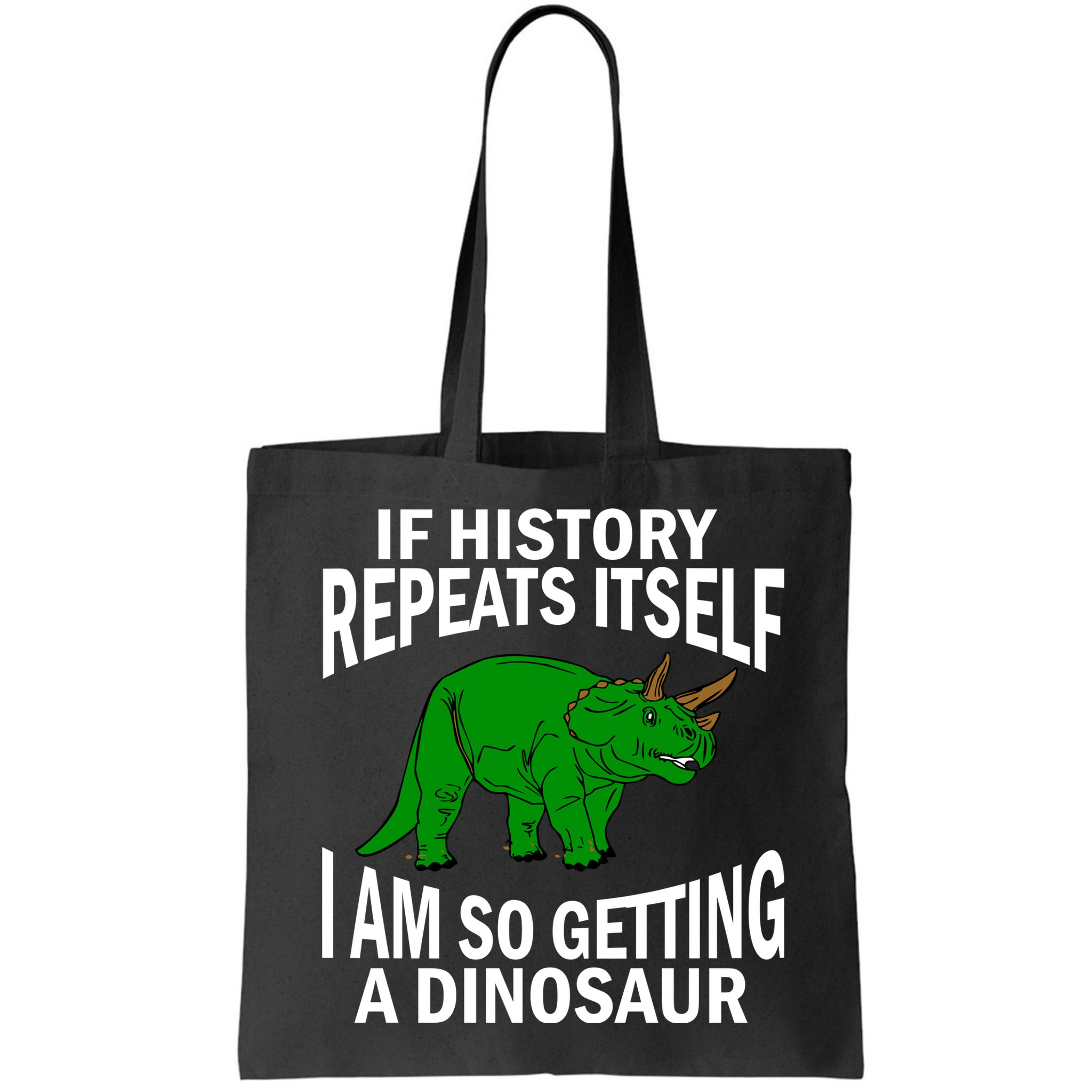 History Repeating Dinosaur Bag