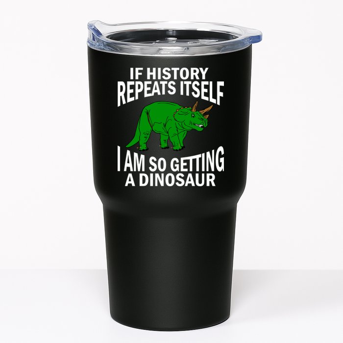History Repeating Dinosaur Tumbler