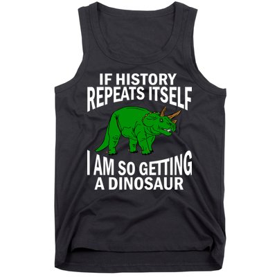 History Repeating Dinosaur Tank Top