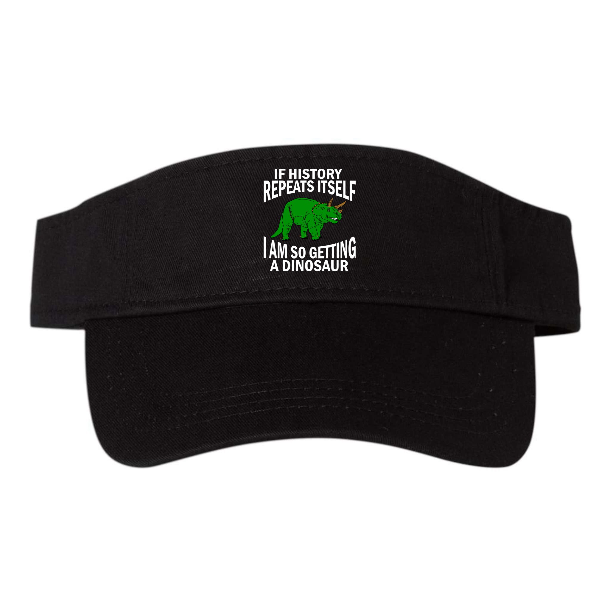 History Repeating Dinosaur Visor