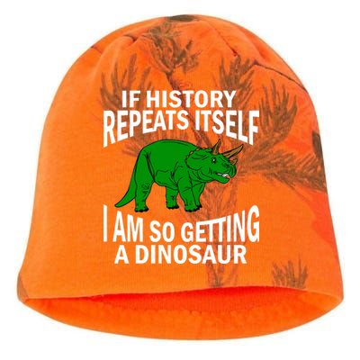 History Repeating Dinosaur Kati - Camo Knit Beanie