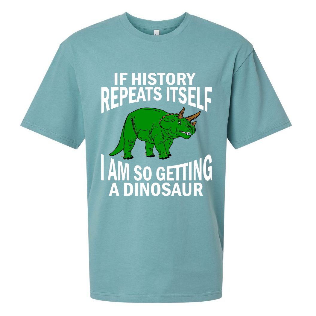 History Repeating Dinosaur Sueded Cloud Jersey T-Shirt