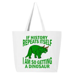 History Repeating Dinosaur 25L Jumbo Tote