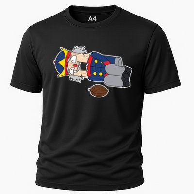 Hit In The Nutcracker Christmas Cooling Performance Crew T-Shirt