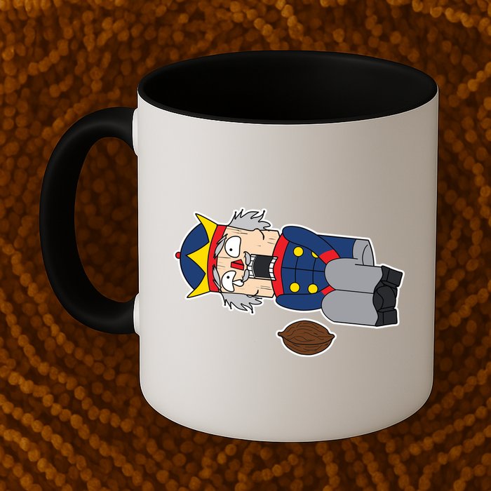 Hit In The Nutcracker Christmas Mug