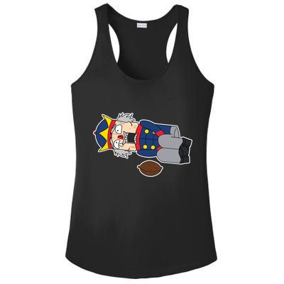 Hit In The Nutcracker Christmas Ladies PosiCharge Competitor Racerback Tank