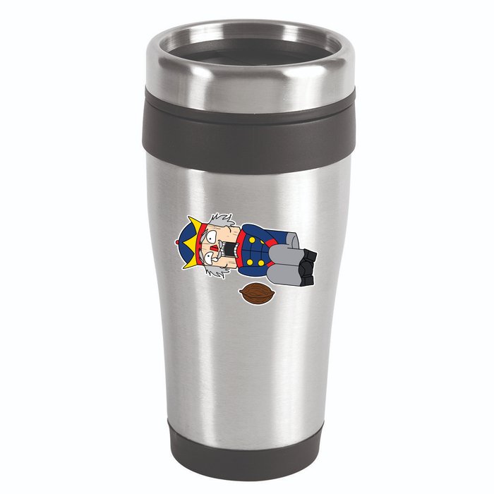 Hit In The Nutcracker Christmas 16oz Travel Tumbler