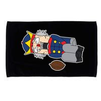 Hit In The Nutcracker Christmas Microfiber Hand Towel