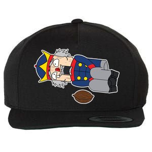 Hit In The Nutcracker Christmas Wool Snapback Cap