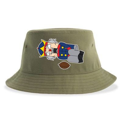 Hit In The Nutcracker Christmas Sustainable Bucket Hat