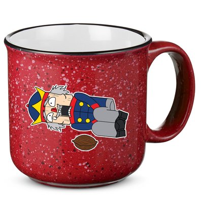 Hit In The Nutcracker Christmas 15oz Campfire Ceramic Mug