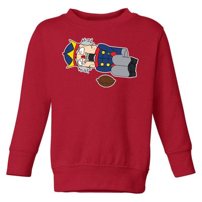 Hit In The Nutcracker Christmas Toddler Sweatshirt