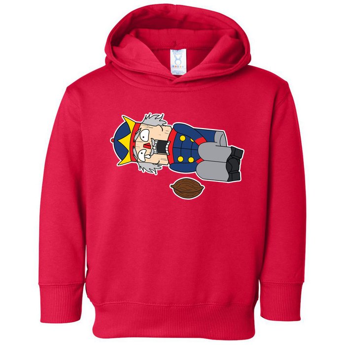 Hit In The Nutcracker Christmas Toddler Hoodie
