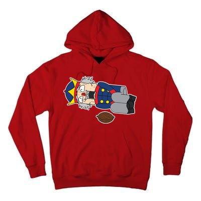 Hit In The Nutcracker Christmas Tall Hoodie