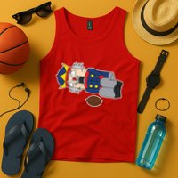 Hit In The Nutcracker Christmas Tank Top