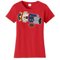 Hit In The Nutcracker Christmas Women's T-Shirt