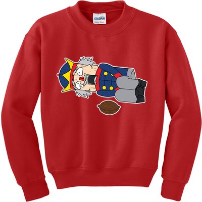 Hit In The Nutcracker Christmas Kids Sweatshirt