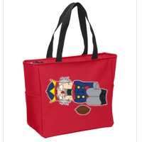 Hit In The Nutcracker Christmas Zip Tote Bag
