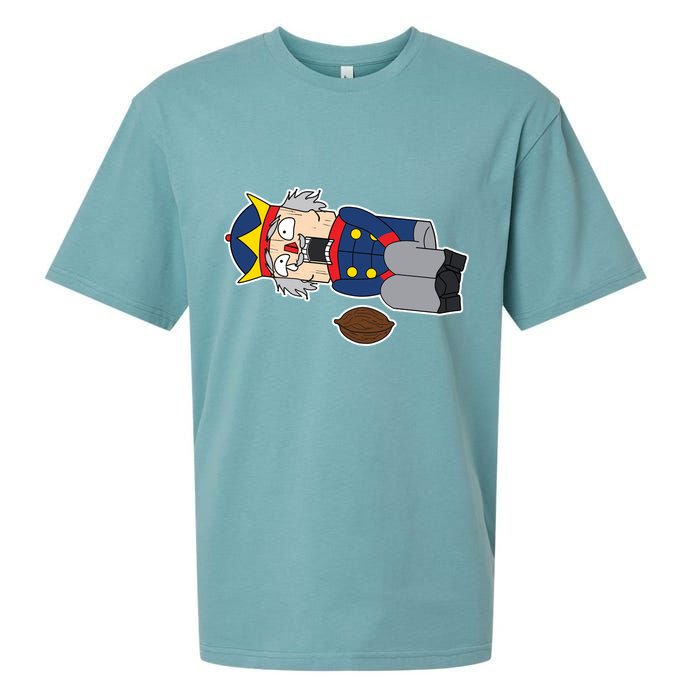 Hit In The Nutcracker Christmas Sueded Cloud Jersey T-Shirt