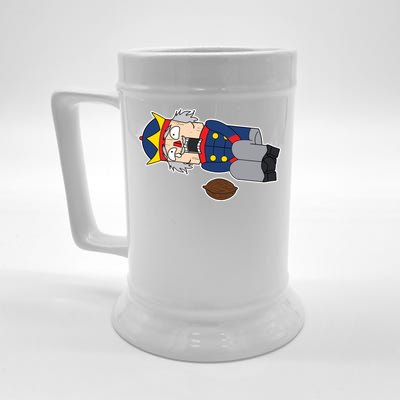 Hit In The Nutcracker Christmas Beer Stein