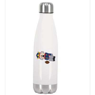 Hit In The Nutcracker Christmas Stainless Steel Insulated Water Bottle