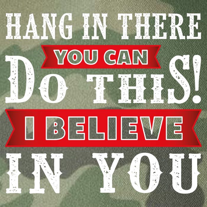 Hang In There You Can Do This I Believe In You Legacy Tie Dye Trucker Hat